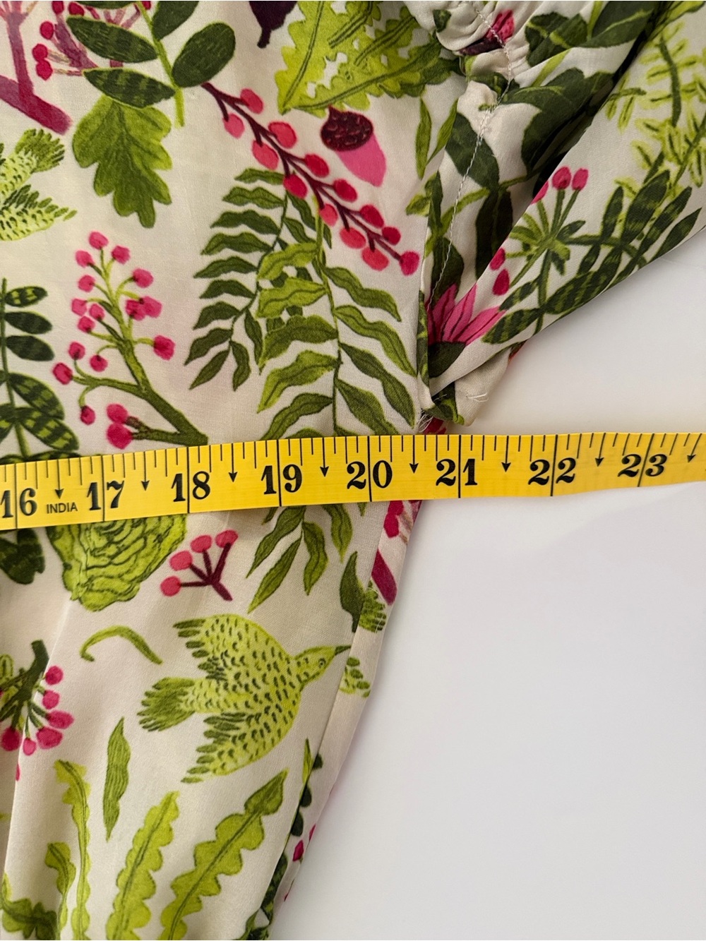 Monoplaza Floral Garden Party Midi Dress size Large - Picture 10 of 13